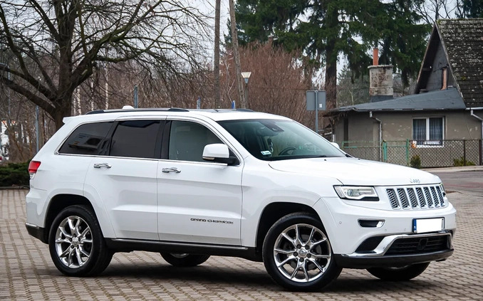 Jeep Grand Cherokee cena 119900 przebieg: 110000, rok produkcji 2017 z Węgliniec małe 781